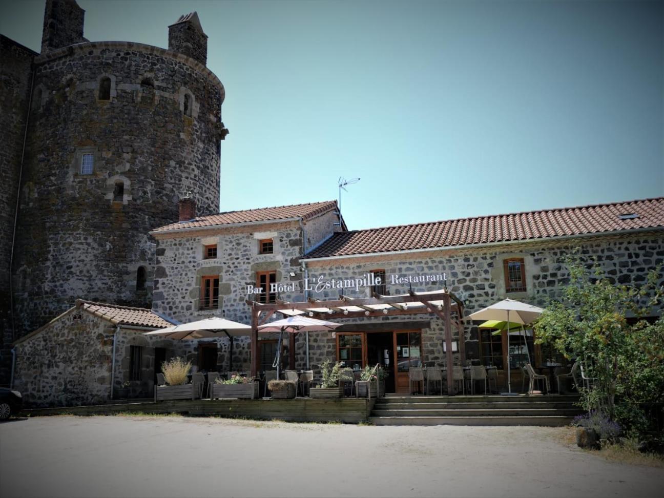 Hotel L'Estampille Saint-Vidal Exterior foto